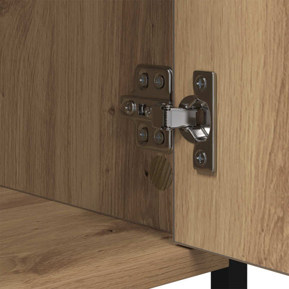 vidaXL Nachttisch 2 pcs Artisan-Eiche 40 x 42 x 60cm Holzwerkstoff