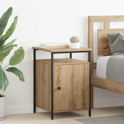 vidaXL Nachttisch 2 pcs Artisan-Eiche 40 x 42 x 60cm Holzwerkstoff