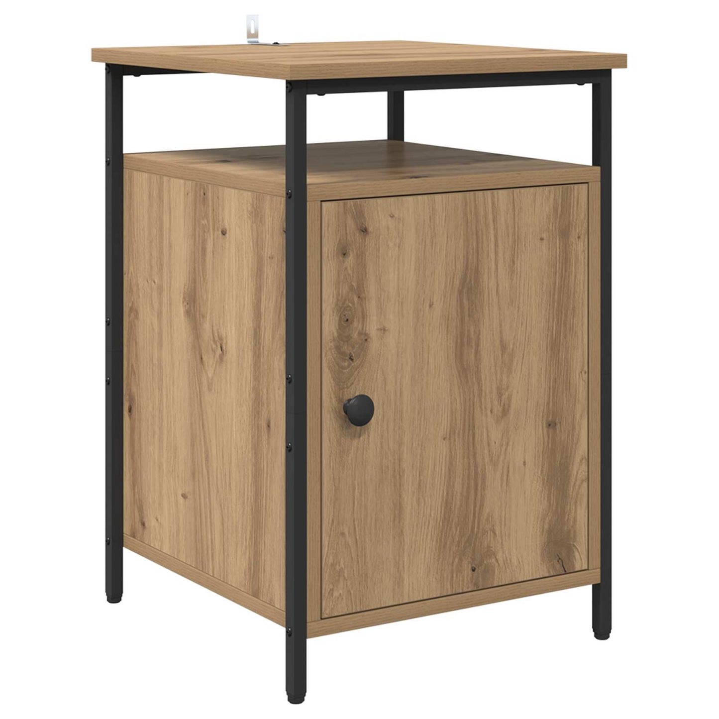 vidaXL Nachttisch 2 pcs Artisan-Eiche 40 x 42 x 60cm Holzwerkstoff