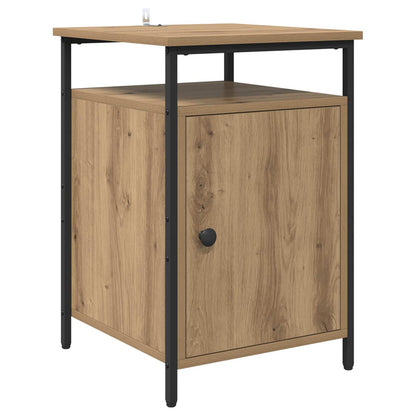 vidaXL Nachttisch 2 pcs Artisan-Eiche 40 x 42 x 60cm Holzwerkstoff