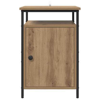 vidaXL Nachttisch 2 pcs Artisan-Eiche 40 x 42 x 60cm Holzwerkstoff
