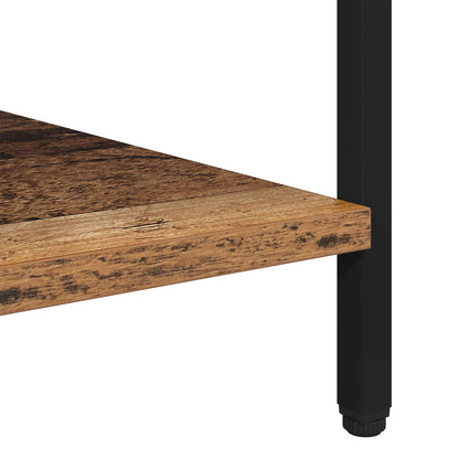 vidaXL Nachttisch 2 pcs Altholz 40 x 40 x 50 cm Holzwerkstoff