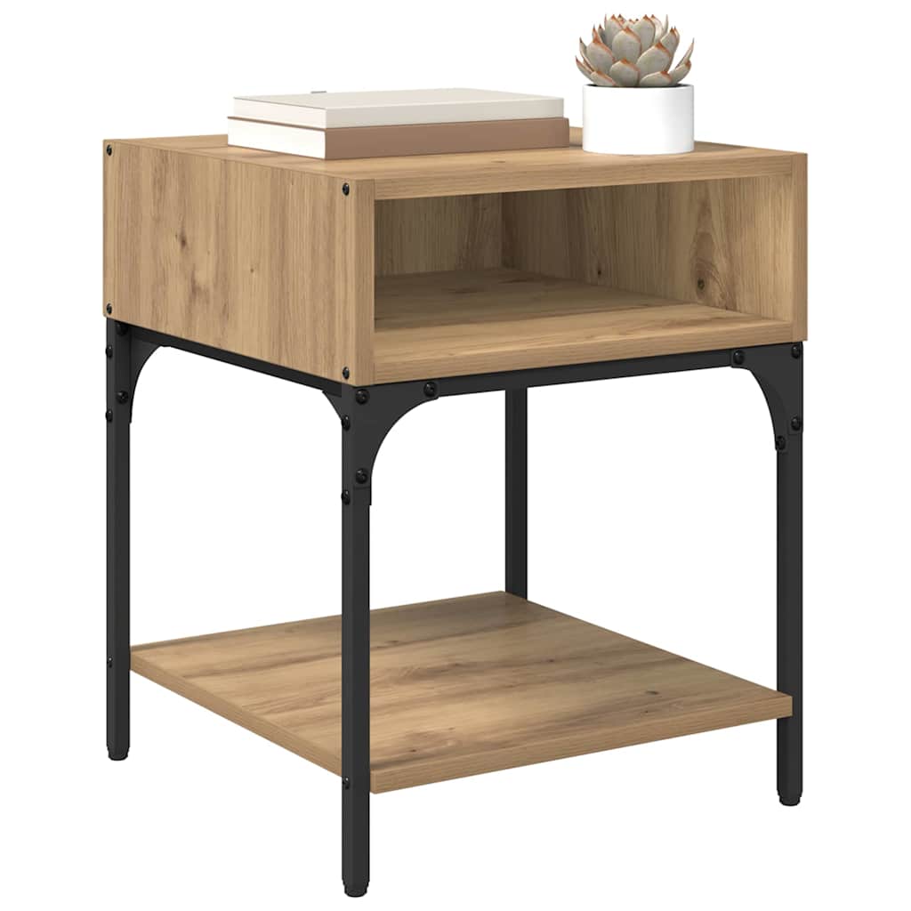 Nachttisch Artisan-Eiche 40 x 40 x 50 cm Holzwerkstoff