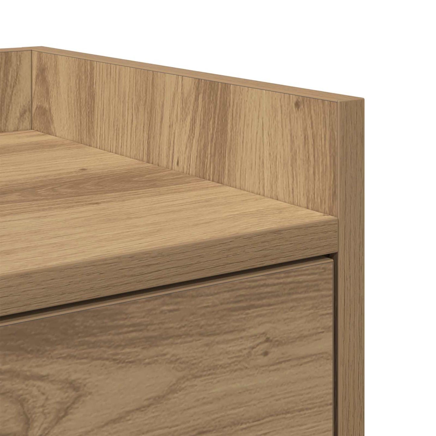 vidaXL Nachttisch 2 pcs Artisan-Eiche 40 x 29 x 60 cm Holzwerkstoff