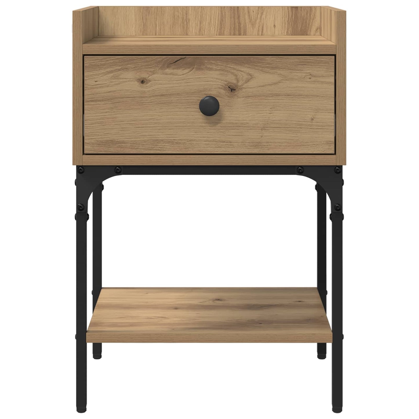 vidaXL Nachttisch 2 pcs Artisan-Eiche 40 x 29 x 60 cm Holzwerkstoff