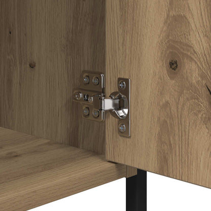 vidaXL Nachttisch 2 pcs Artisan-Eiche 40 x 42 x 60 cm Holzwerkstoff
