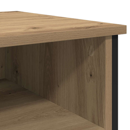 vidaXL Nachttisch 2 pcs Artisan-Eiche 40 x 42 x 60 cm Holzwerkstoff