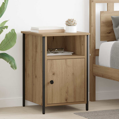 vidaXL Nachttisch 2 pcs Artisan-Eiche 40 x 42 x 60 cm Holzwerkstoff