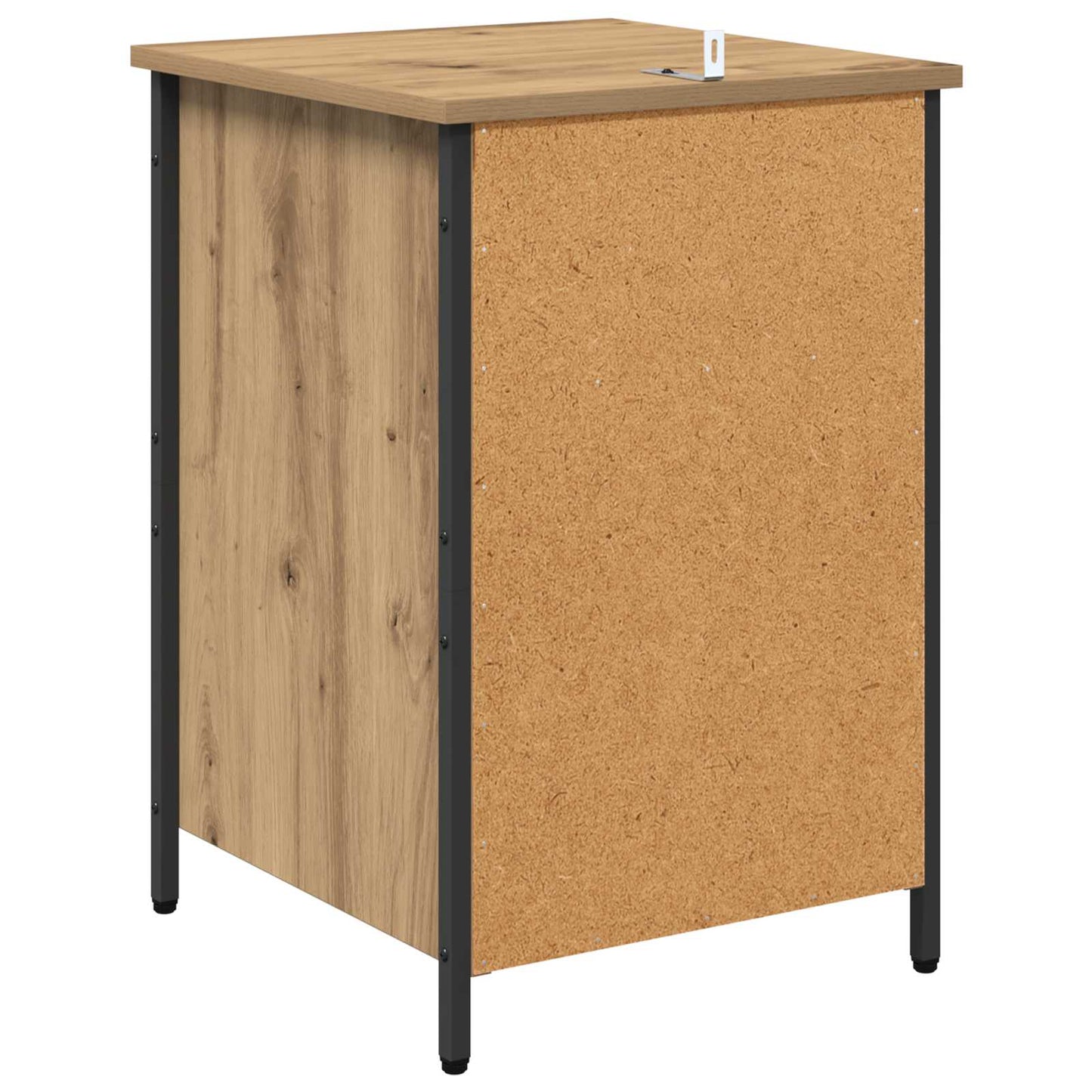 vidaXL Nachttisch 2 pcs Artisan-Eiche 40 x 42 x 60 cm Holzwerkstoff