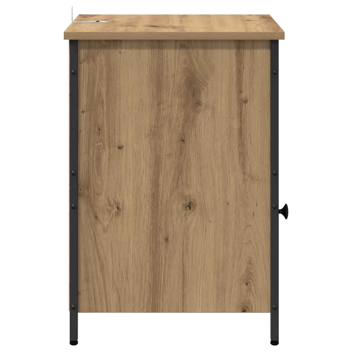 vidaXL Nachttisch 2 pcs Artisan-Eiche 40 x 42 x 60 cm Holzwerkstoff