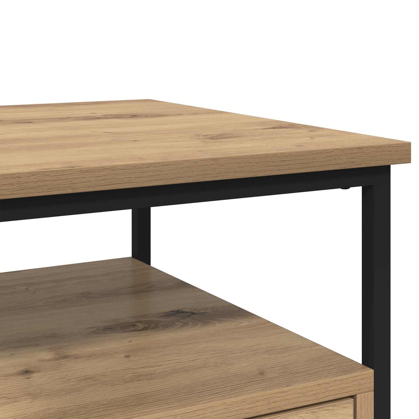 vidaXL Nachttisch 2 pcs Artisan-Eiche 40 x 42 x 56 cm Holzwerkstoff
