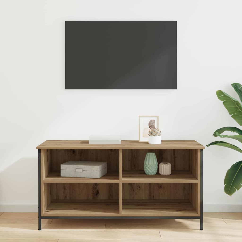 vidaXL TV-Schränk Artisan-Eiche 100 x 40 x 50 cm Holzwerkstoff