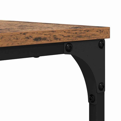 vidaXL Couchtisch 2 pcs Altholz Holzwerkstoff