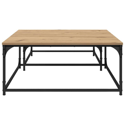 vidaXL Couchtisch 2 pcs Artisan-Eiche Holzwerkstoff