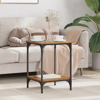 vidaXL Couchtisch Altholz 40 x 40 x 55 cm Holzwerkstoff