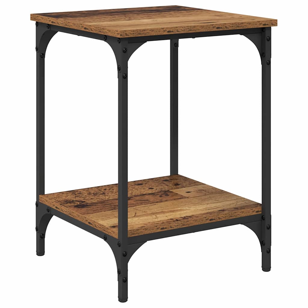 vidaXL Couchtisch Altholz 40 x 40 x 55 cm Holzwerkstoff