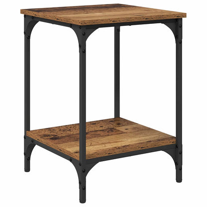 vidaXL Couchtisch Altholz 40 x 40 x 55 cm Holzwerkstoff