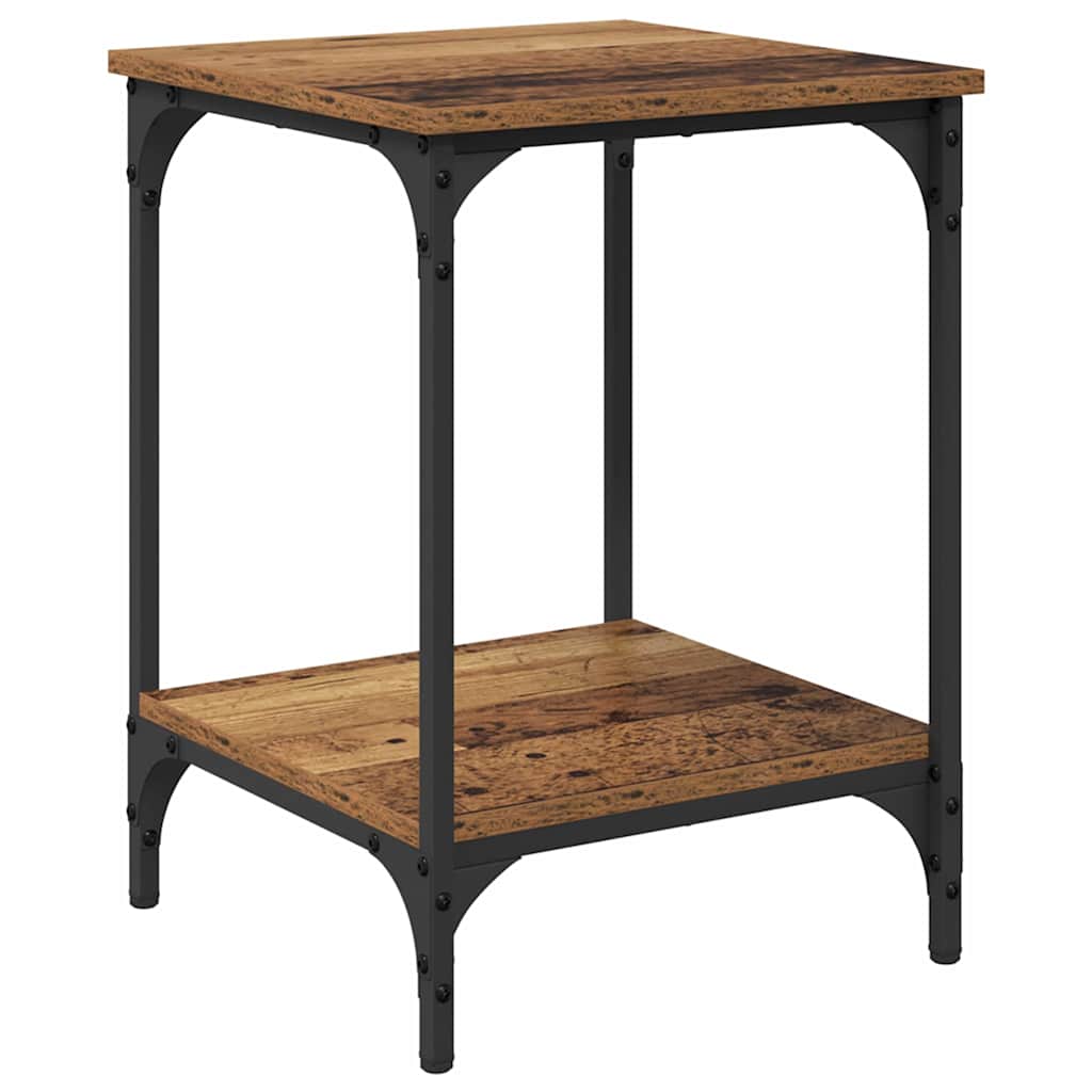 vidaXL Couchtisch Altholz 40 x 40 x 55 cm Holzwerkstoff