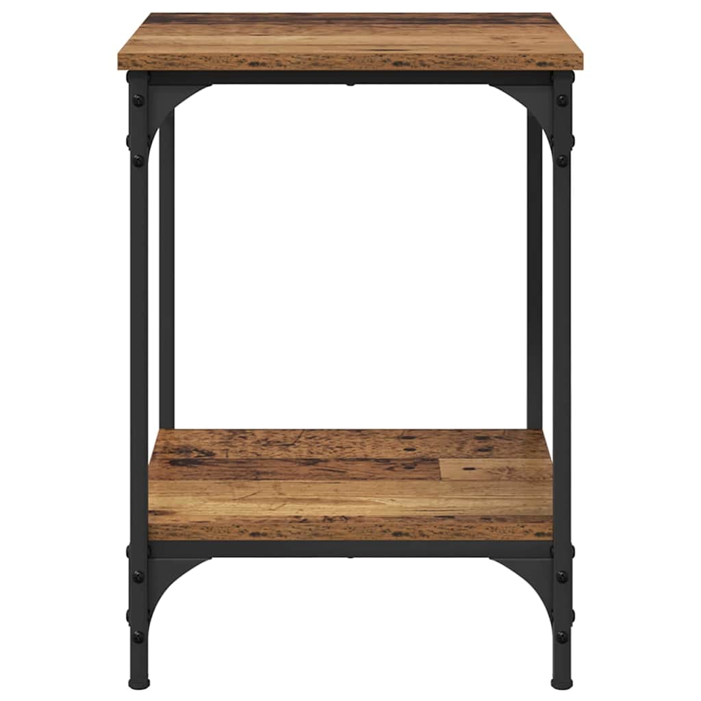 vidaXL Couchtisch Altholz 40 x 40 x 55 cm Holzwerkstoff