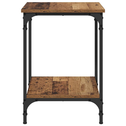 vidaXL Couchtisch Altholz 40 x 40 x 55 cm Holzwerkstoff