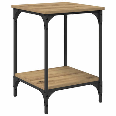 vidaXL Couchtisch Artisan-Eiche 40 x 40 x 55 cm Holzwerkstoff