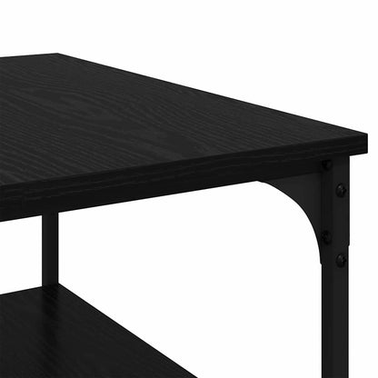 Couchtisch Schwarz Eichen-Optik 55 x 55 x 40 cm Holzwerkstoff