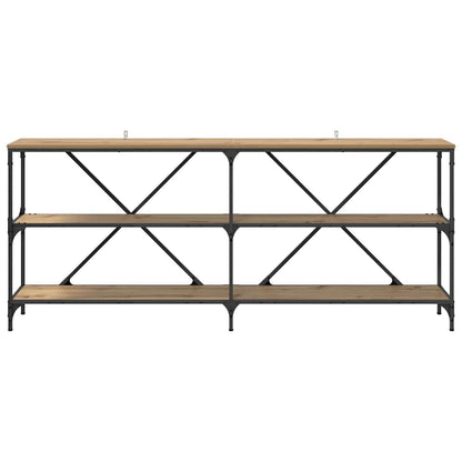vidaXL Konsolentisch Artisan-Eiche 180 x 30 x 75 cm Holzwerkstoff