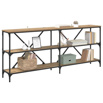 vidaXL Konsolentisch Artisan-Eiche 180 x 30 x 75 cm Holzwerkstoff