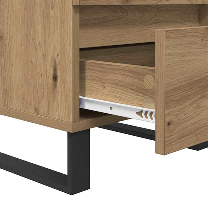 vidaXL Nachttisch 2 pcs Artisan-Eiche 40 x 35 x 50 cm Holzwerkstoff