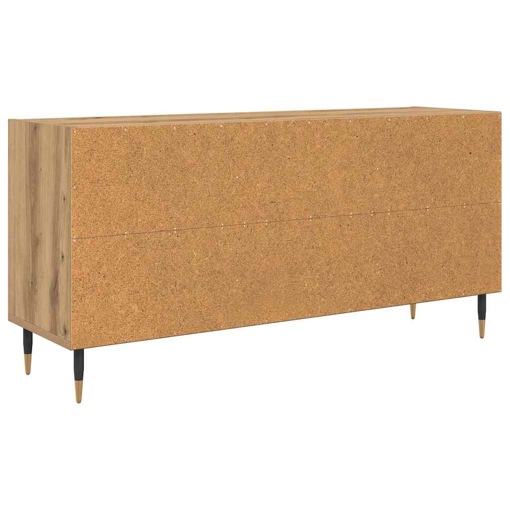vidaXL TV-Schränk Artisan-Eiche 103,5 x 30 x 50 cm Holzwerkstoff