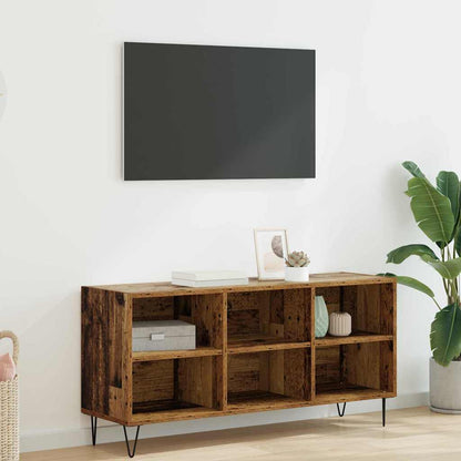 vidaXL TV-Schränk Altholz 103,5 x 30 x 50 cm Holzwerkstoff