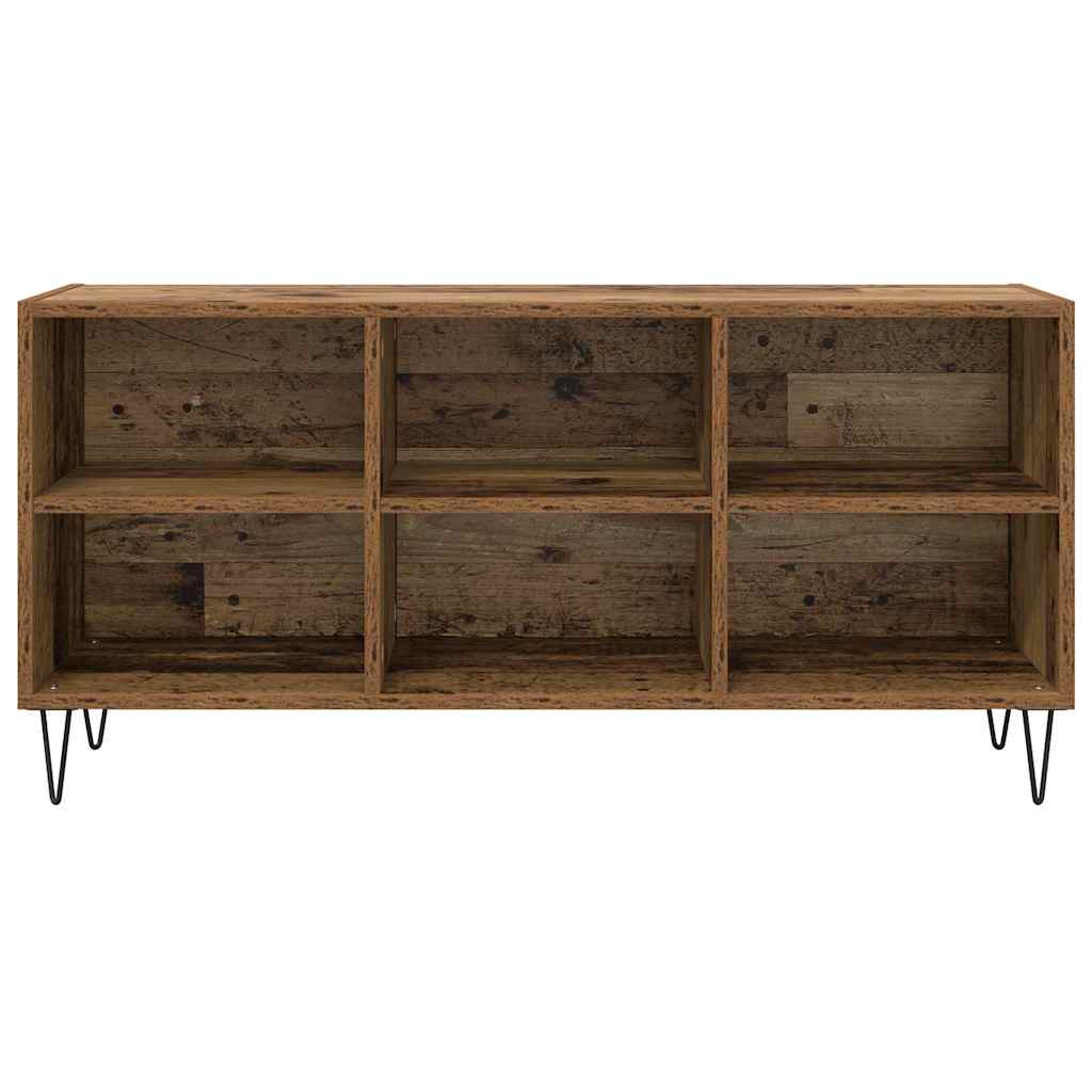 vidaXL TV-Schränk Altholz 103,5 x 30 x 50 cm Holzwerkstoff
