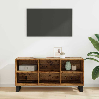 vidaXL TV-Schränk Altholz 103,5 x 30 x 50 cm Holzwerkstoff