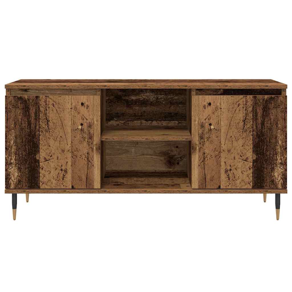 vidaXL TV-Schränk Altholz 104 x 35 x 50 cm Holzwerkstoff