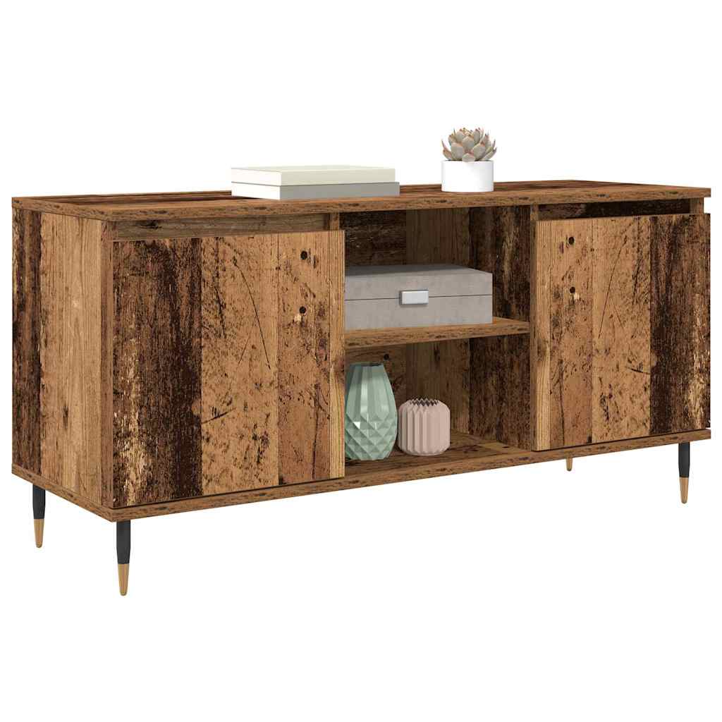 vidaXL TV-Schränk Altholz 104 x 35 x 50 cm Holzwerkstoff