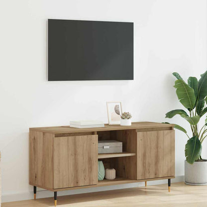 vidaXL TV-Schränk Artisan-Eiche 104 x 35 x 50 cm Holzwerkstoff