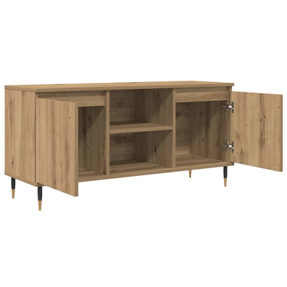 vidaXL TV-Schränk Artisan-Eiche 104 x 35 x 50 cm Holzwerkstoff