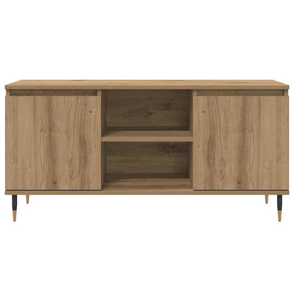 vidaXL TV-Schränk Artisan-Eiche 104 x 35 x 50 cm Holzwerkstoff