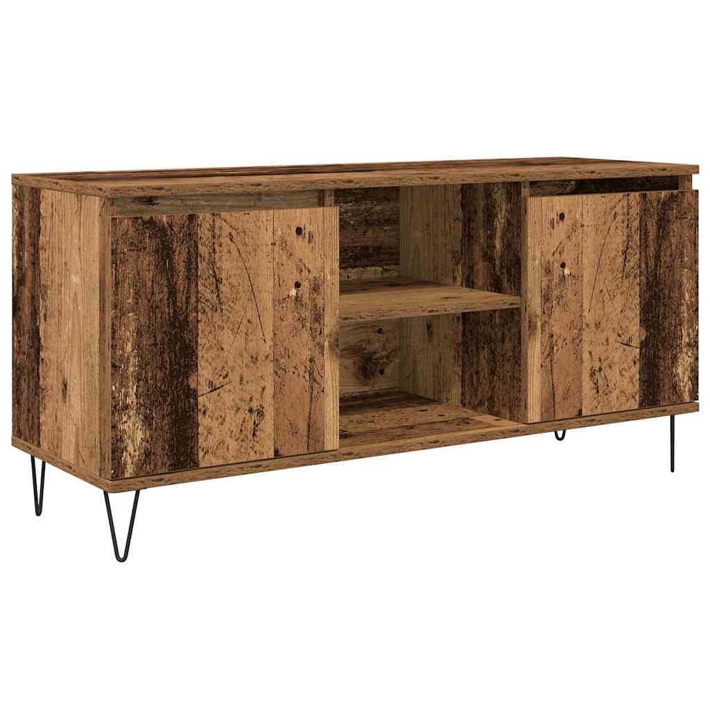vidaXL TV-Schränk Altholz 104 x 35 x 50 cm Holzwerkstoff