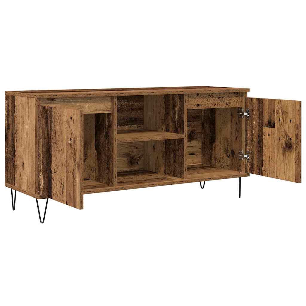 vidaXL TV-Schränk Altholz 104 x 35 x 50 cm Holzwerkstoff