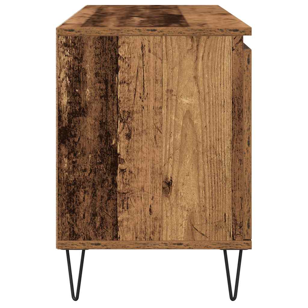 vidaXL TV-Schränk Altholz 104 x 35 x 50 cm Holzwerkstoff