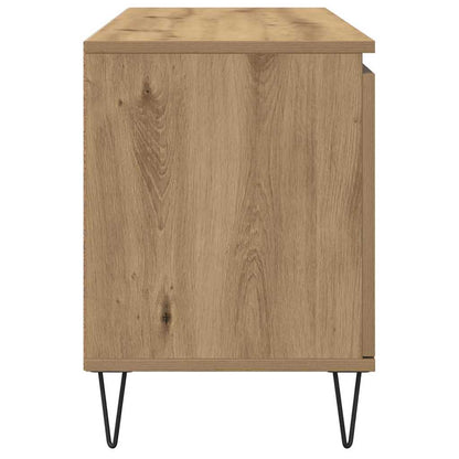 vidaXL TV-Schränk Artisan-Eiche 104 x 35 x 50 cm Holzwerkstoff