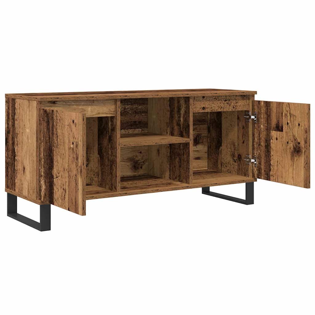 vidaXL TV-Schränk Altholz 104 x 35 x 50 cm Holzwerkstoff