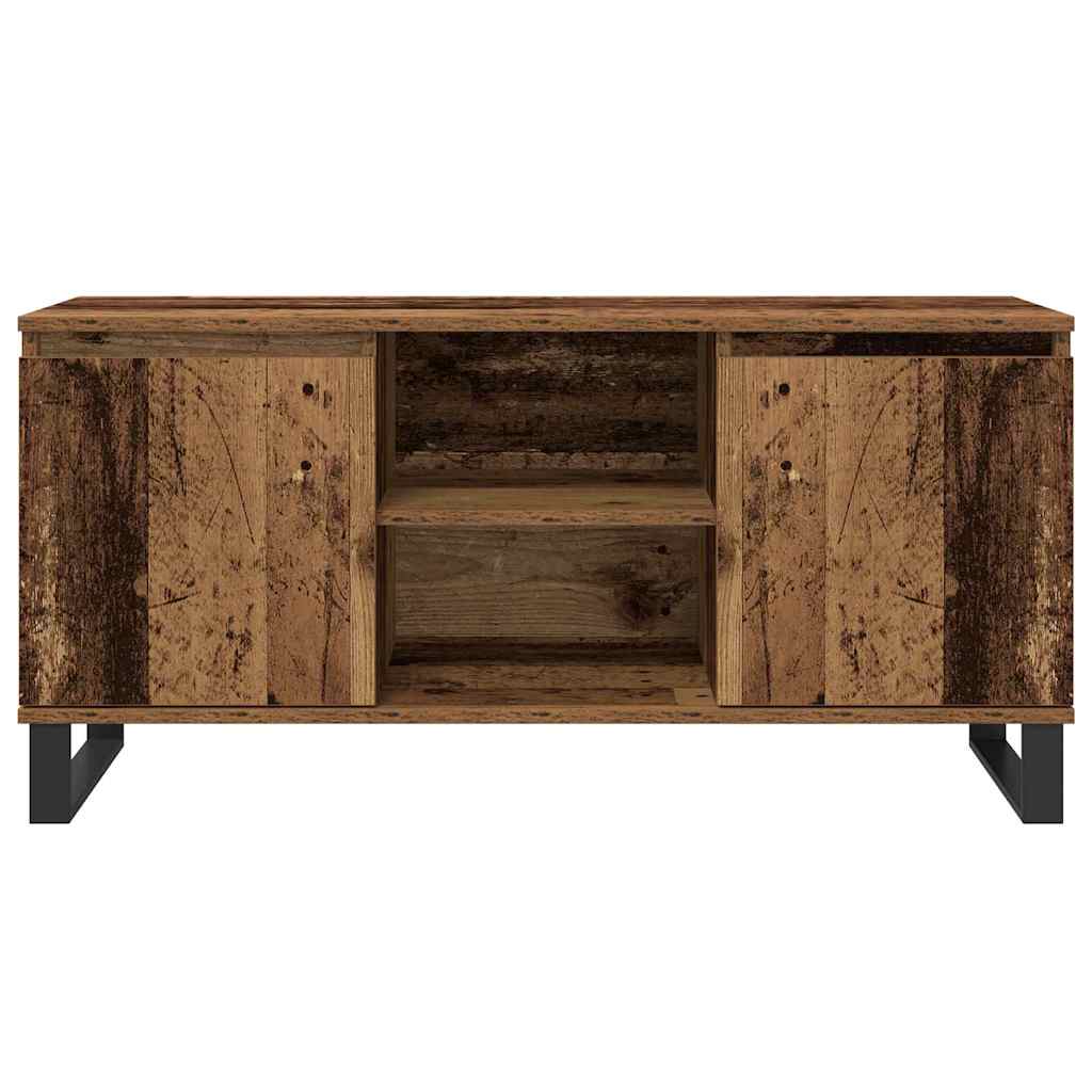 vidaXL TV-Schränk Altholz 104 x 35 x 50 cm Holzwerkstoff