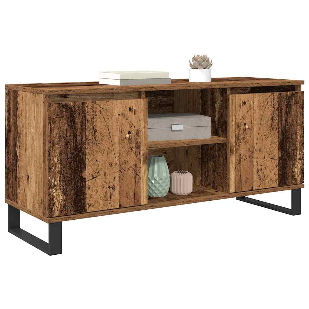 vidaXL TV-Schränk Altholz 104 x 35 x 50 cm Holzwerkstoff