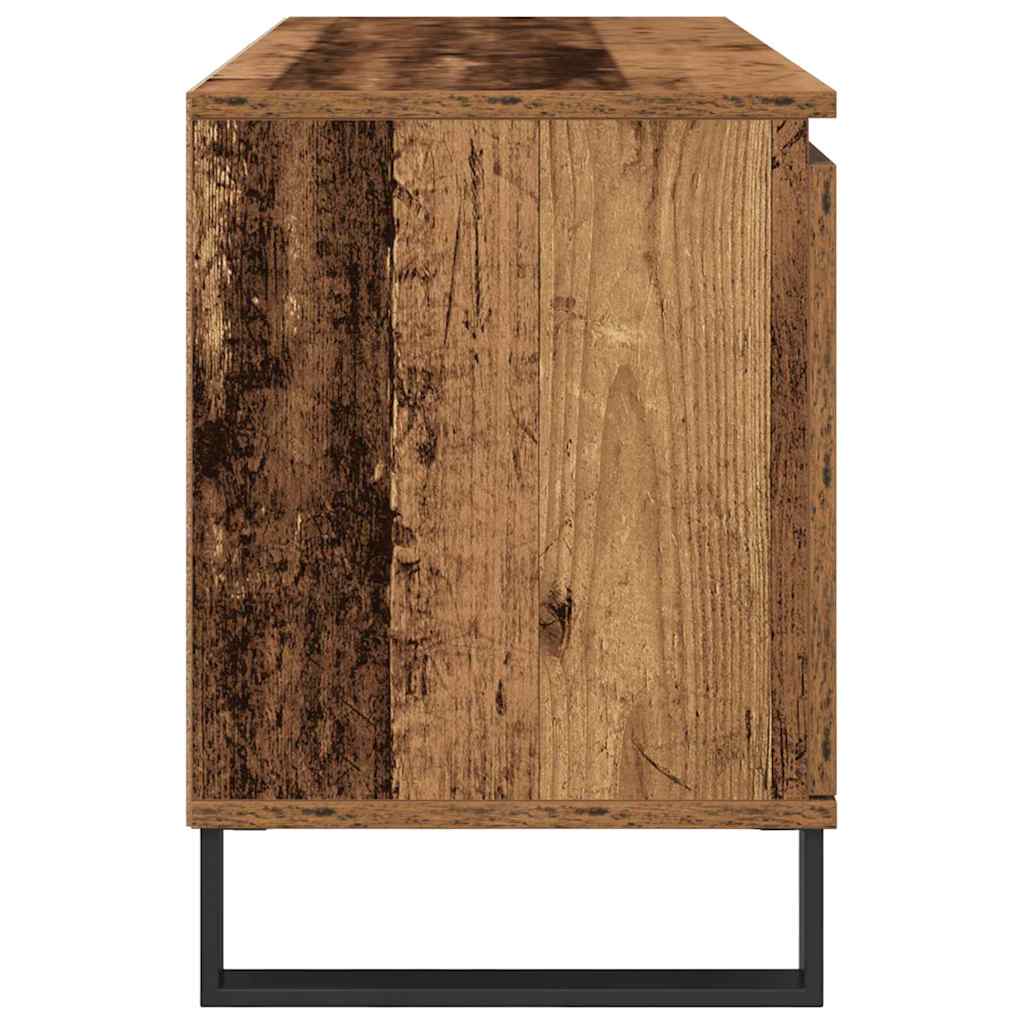 vidaXL TV-Schränk Altholz 104 x 35 x 50 cm Holzwerkstoff