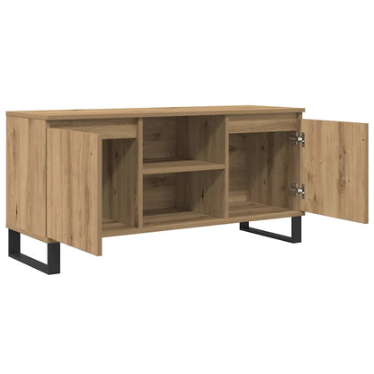 vidaXL TV-Schränk Artisan-Eiche 104 x 35 x 50 cm Holzwerkstoff