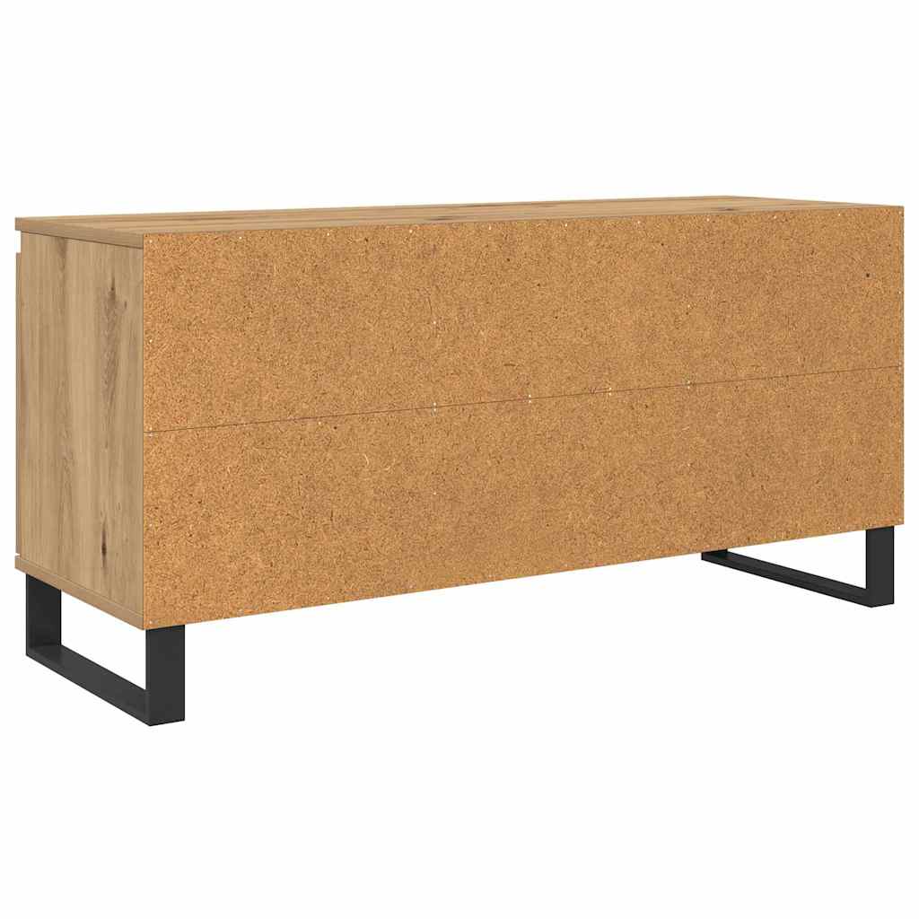 vidaXL TV-Schränk Artisan-Eiche 104 x 35 x 50 cm Holzwerkstoff