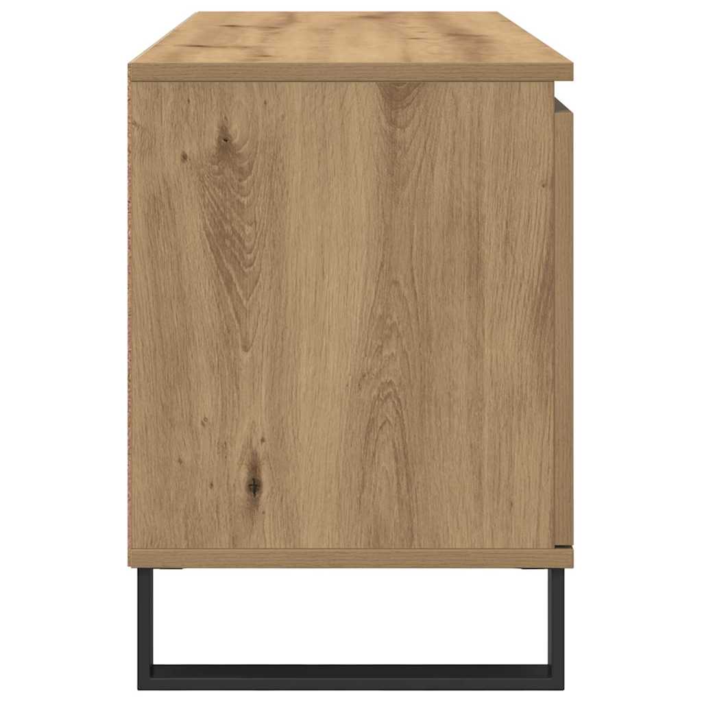 vidaXL TV-Schränk Artisan-Eiche 104 x 35 x 50 cm Holzwerkstoff