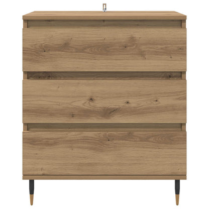 vidaXL Sideboard Artisan-Eiche 60 x 35 x 70 cm Holzwerkstoff